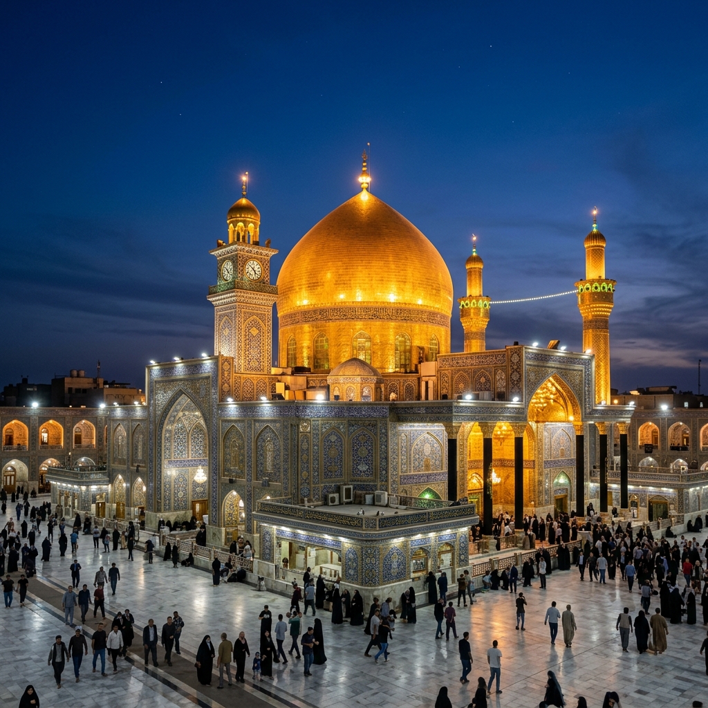 Shrine of Imam Ali A.S. in Najaf, Iraq